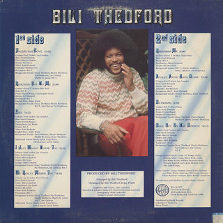 Bili Thedford / Music Of My 2nd Birth back