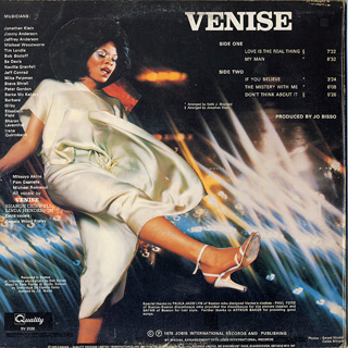 Venise / The Best Disco In The City back