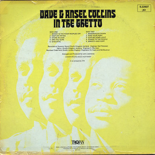 Dave & Ansel Collins / In The Ghetto back