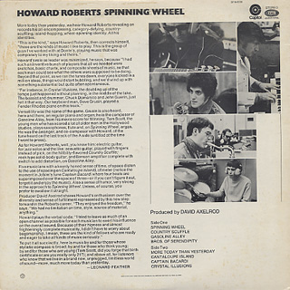 Howard Roberts / Spinning Wheel back