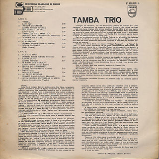 Tamba Trio / S.T. back