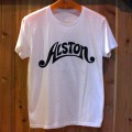 Alston Logo T-Shirts White x Black S