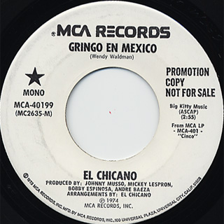 El Chicano / Gringo En Mexico c/w Children front