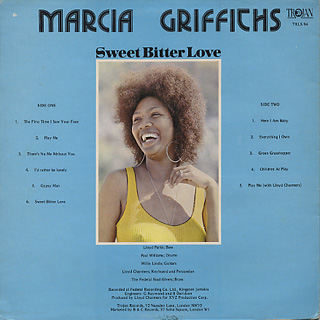 英LP Marcia Griffiths Sweet Bitter Love TRLS94 TROJAN RECORDS /00260 Marcia Griffiths – Sweet Bitter Love – Vinyl (LP, Album