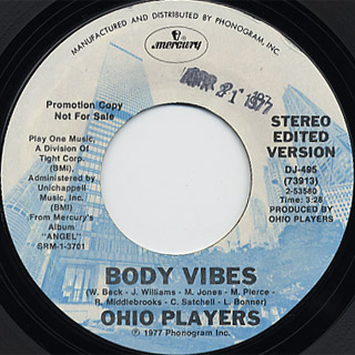 Ohio Players / Body Vibes back