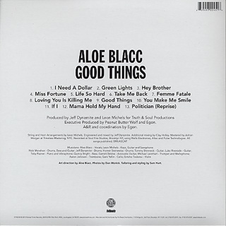 Aloe Blacc / Good Thing (3LP) back