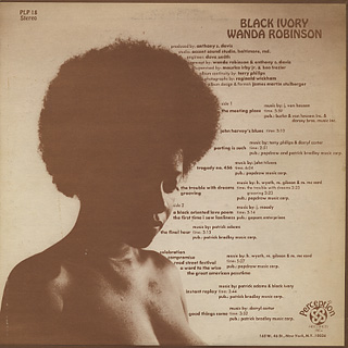 Black Ivory / Wanda Robinson back