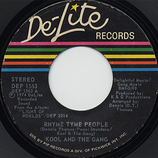 Kool And The Gang / Rhyme Tyme People c/w Father Father front