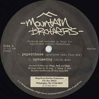 Mountain Brothers / Paperchase