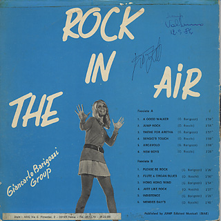 Giancarlo Barigozzi Group / Rock In The Air back Giancarlo Barigozzi Group / Rock In The Air back