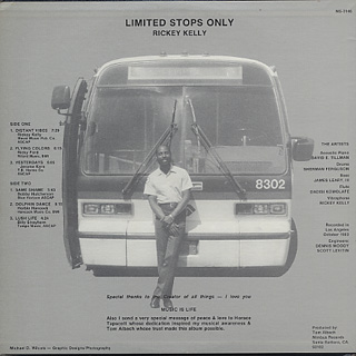 Rickey Kelly / Limited Stops Only (LP), Nimbus | 中古レコード通販 ...