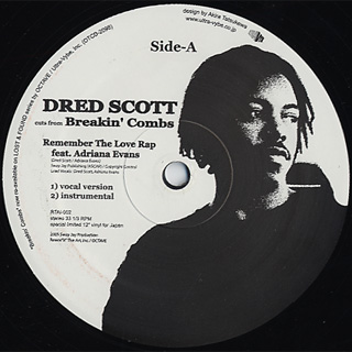 Dred Scott / Remember The Love Rap feat Adriana Evans front