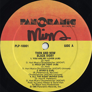 Black Ivory / Then and Now (LP), Panoramic | 中古レコード