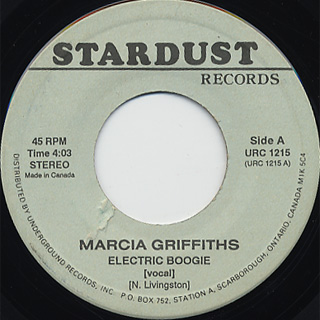 Marcia Griffiths / Electric Boogie (Vocal) c/w (Instrumental)