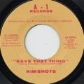 Rimshots / Concerto In F c/w Save The Thing
