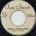 Earth And Stone / Wicked A Fe Drest Back c/w Version