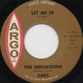 Sensations / Let Me In c/w Oh Yes I'll Be True