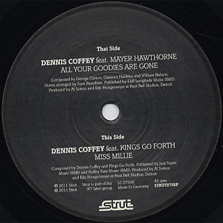 Dennis Coffey feat. Mayer Hawthorne / All Your Goodies Are Gone