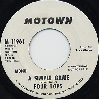 Four Tops / A Simple Game back