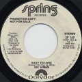 Joe Simon / Easy To Love