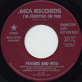 Peaches And Herb / I'm Counting On You