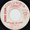 Ronnie Dyson / When You Get Right Down To It