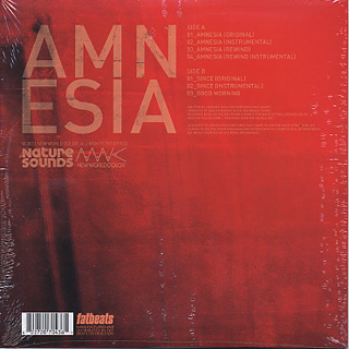 Blu / Amnesia back