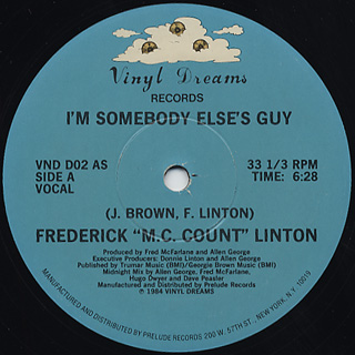 Frederick M.C. Count Linton / I'm Somebody Else's Guy front