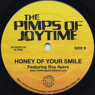 Pimps Of Joytime / Janxta Funk ! c/w Honey Of Your Smile feat. Roy Ayers back