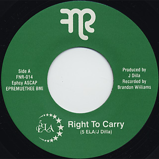 5 Elementz / Right To Carry front