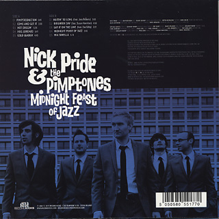 Nick Pride and The Pimptones / Midnight Feast Of Jazz back Nick Pride and The Pimptones / Midnight Feast Of Jazz back
