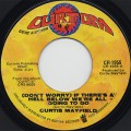 Curtis Mayfield / (Don’t Worry) If There’s A Hell ~ c/w The Making Of You
