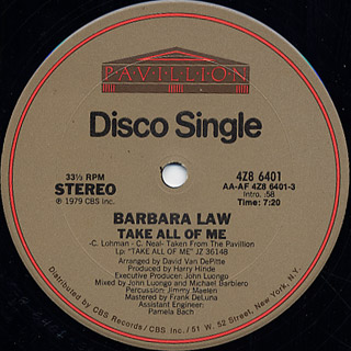 Barbara Law / Can You Read My Mind