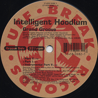 Intelligent Hoodlum / Grand Groove front