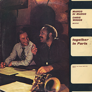 Marco Di Marco Chris Woods Sextet / Together In Paris front