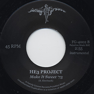 HE3 Project / Make It Sweet '75 back