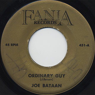 Joe Bataan / Ordinary Guy front
