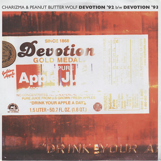Charizma & Peanut Butter Wolf / Devotion '92 / Devotion '93 front