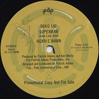 Herbie Mann / Superman c/w Etagui front