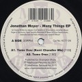 Jonathan Meyer / Many Things EP