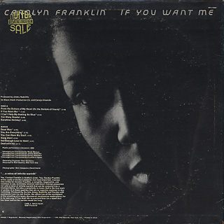 Carolyn Franklin – If You Want Me – Vinyl (LP, Album), 1976