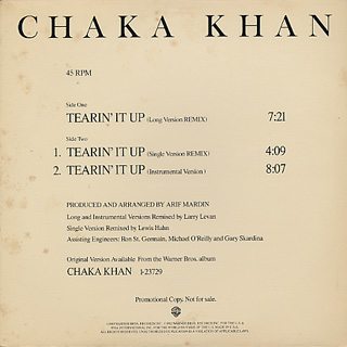 Chaka Khan / Tearin' Up