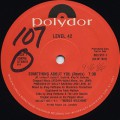 Level 42 / Something About You(Remix) c/w (Instrumental)