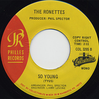 Ronettes / Be My Baby c/w So Young (7inch), Collector | 中古