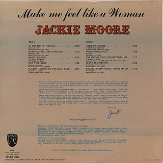 Jackie Moore / Make Me Feel Like A Woman back
