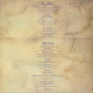 O.S.T.(Barry De Vorzon) / Nadia's Theme back O.S.T.(Barry De Vorzon) / Nadia's Theme back