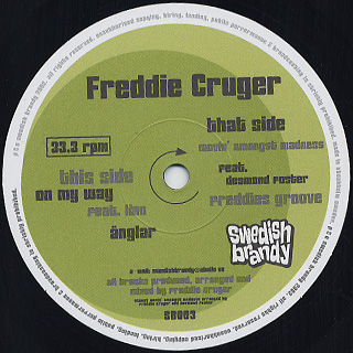 Freddie Cruger / On My Way