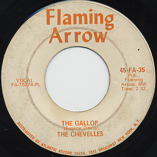 Chevelles / The Gallop front