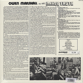 Owen Marshall / The Naked Truth back