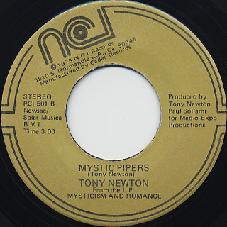 Tony Newton / Mystic Pipers front